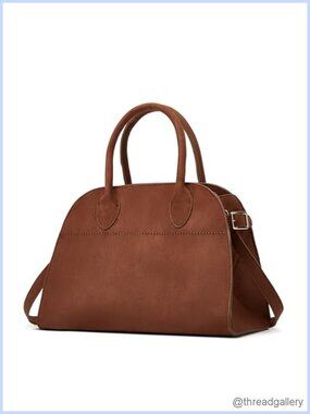 Suede Large Tote Bag Retro Crossbody Handbag for Work